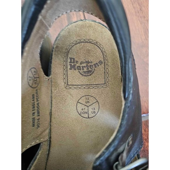 Dr. Martens black sandals mens size 13